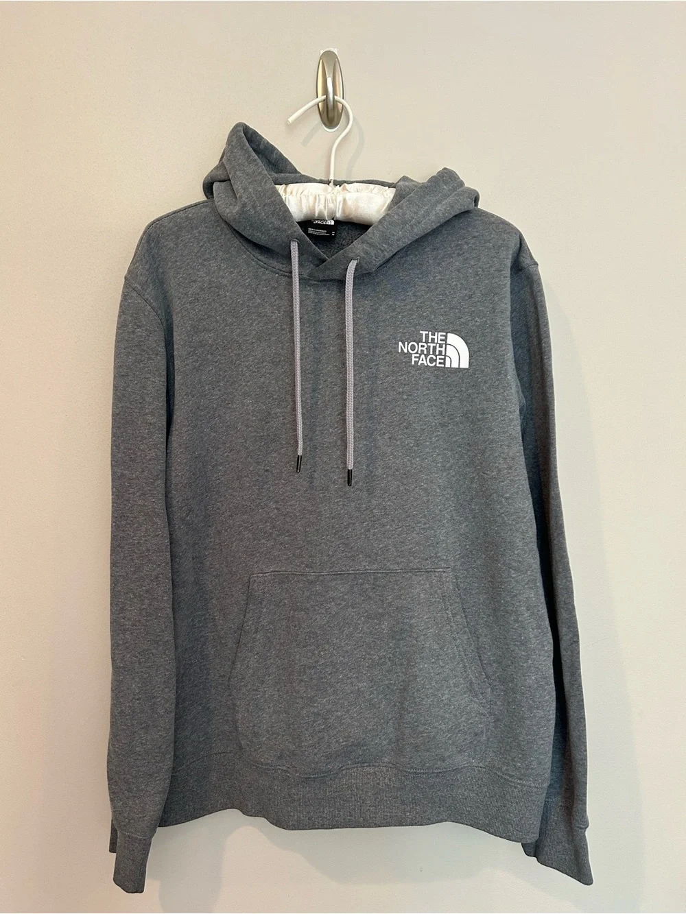 The North Face soft gray